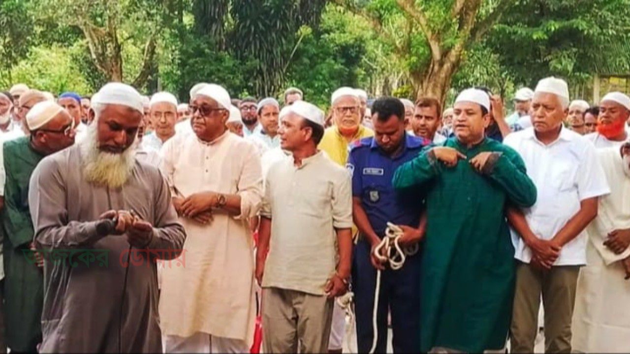 মায়ের শেষ বিদায়ে পাঁচ ঘণ্টার প্যারোল, জানাজা শেষে আবার কারাগারে মাহমুদ