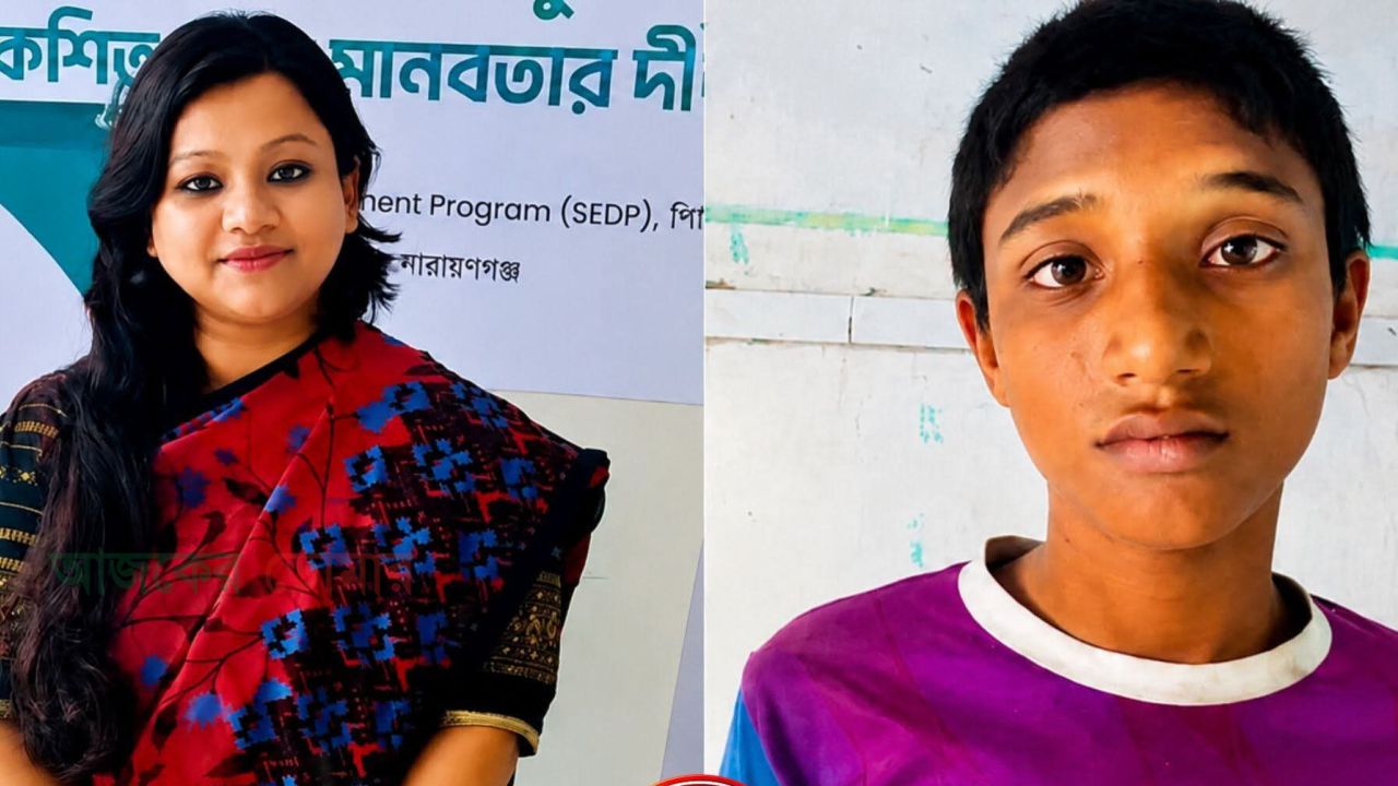 ভ্যান হারিয়ে রাস্তায় সপ্তম শ্রেণির রেজোয়ানের কান্না, পাশে দাঁড়ালেন ইউএনও