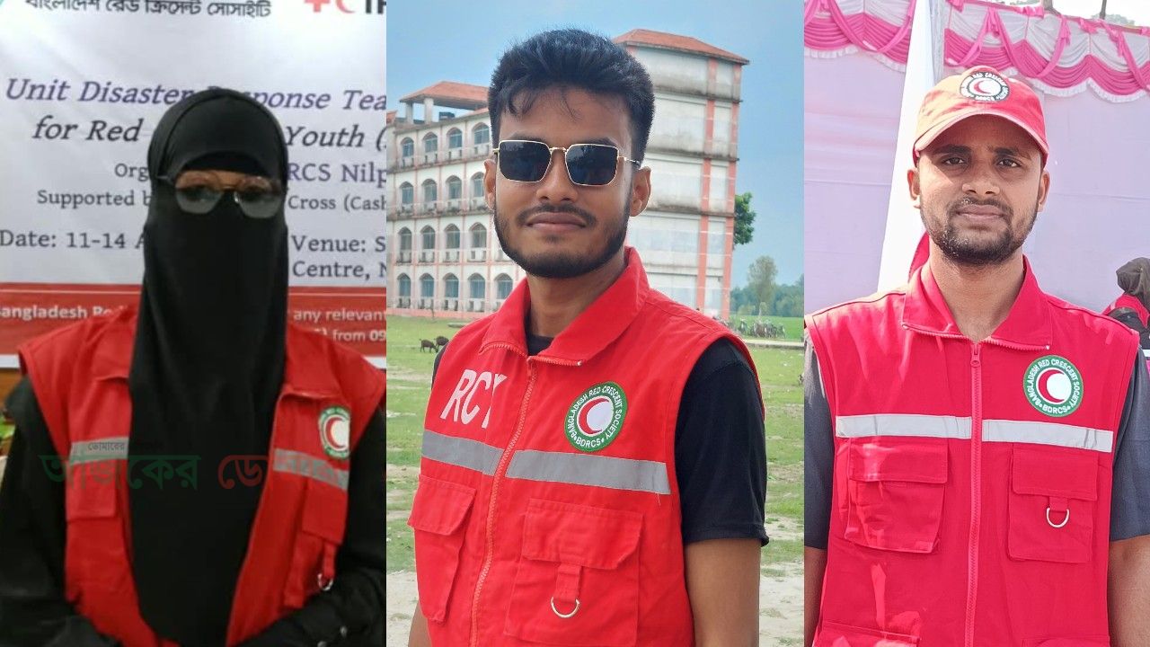 ডোমার উপজেলা যুব রেড ক্রিসেন্টের নতুন কমিটি ঘোষণা