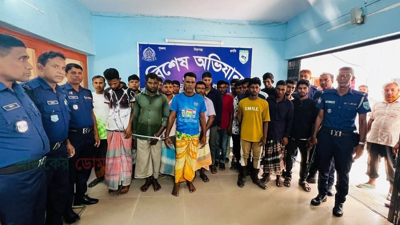 মাদক মামলার আসামি ছিনিয়ে নেওয়ার চেষ্টা, গ্রেপ্তার ৩৪